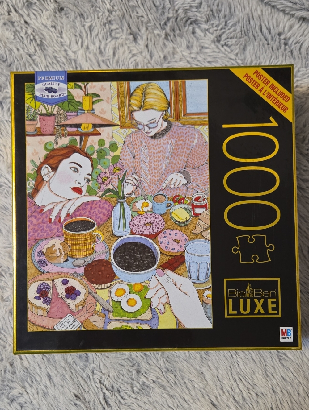 NEW Big Ben Luxe Dreaming Girl 1000 Piece Puzzle